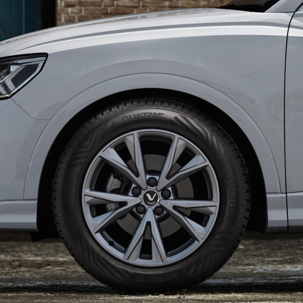 More than 10% improvement in aquaplaning resistance*